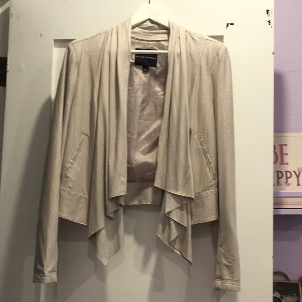 Rock n Republic knit faux suede jacket